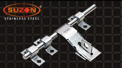 View Slider Stainless Steel Premium Door Aldrops (3mm)